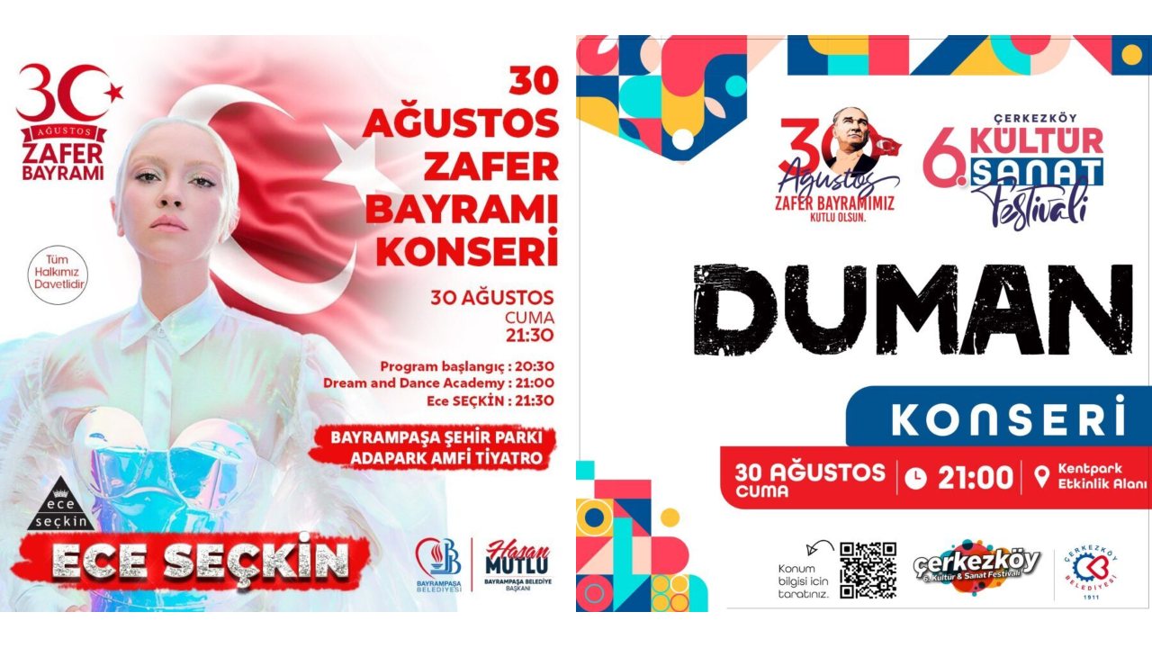 30 Agustos 2024 Istanbul Ucretsiz Konser