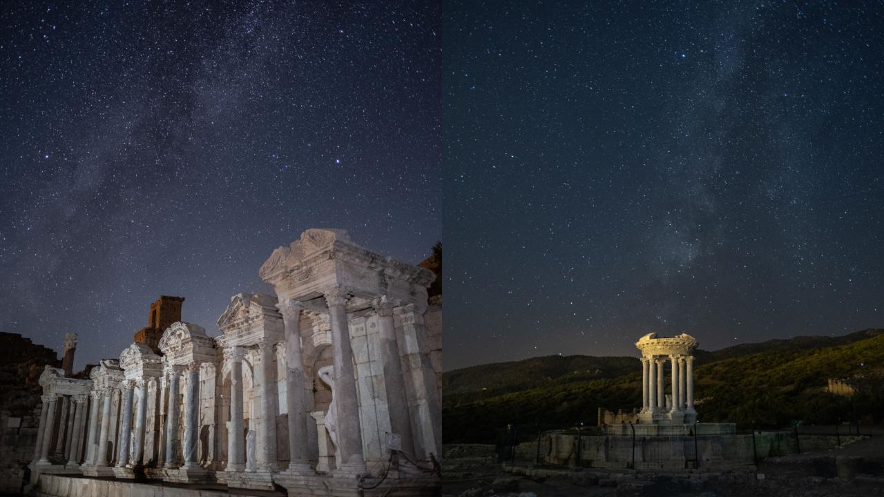 Burdurda Perseid Meteor Yagmuru Antik Sagalassosta Tarihi Anlar Yaratiyor (1)